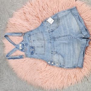 Free People Denim Overall